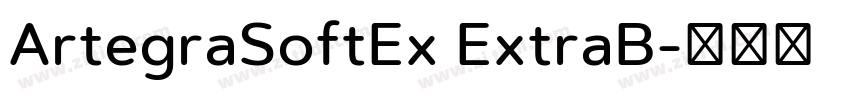 ArtegraSoftEx ExtraB字体转换